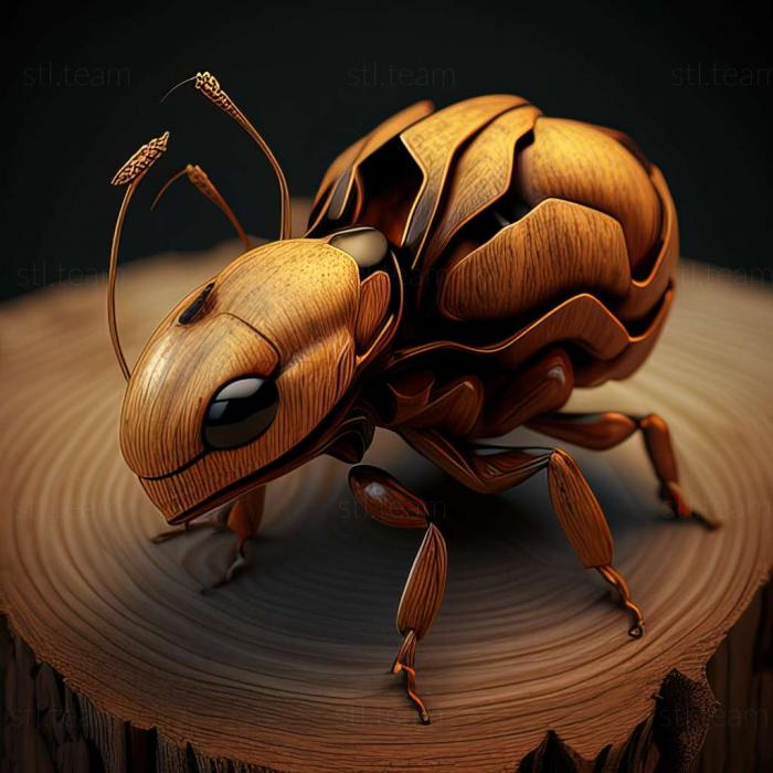 3D модель Pheidole fowleri (STL)